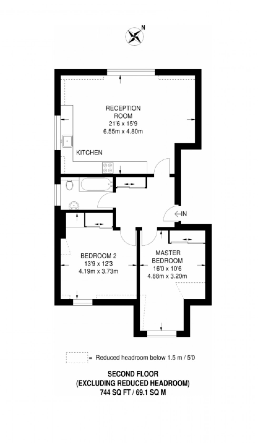 Floorplan for Golders Green