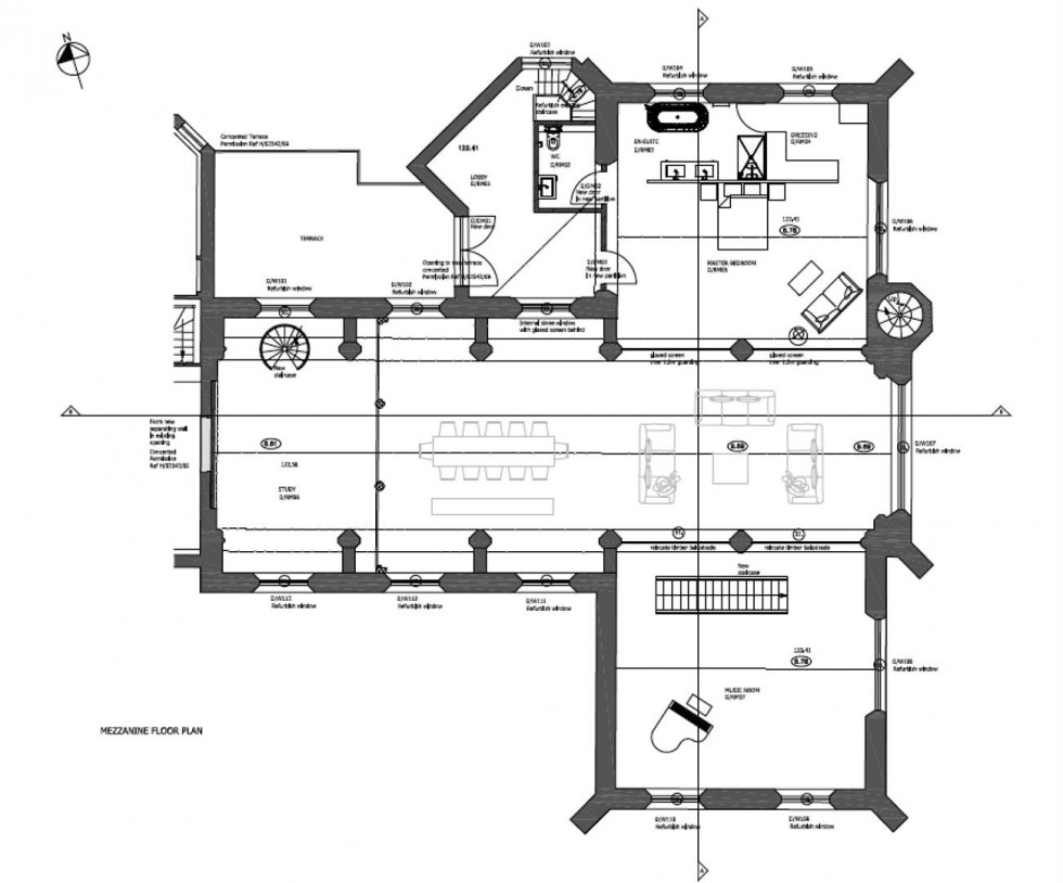 Floorplan for The Chapel at Rosary Manor, Mill Hill Village