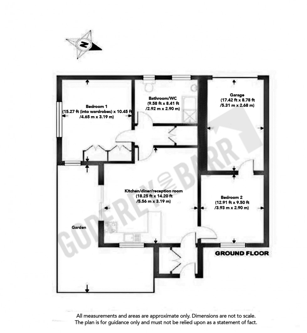 Floorplan for The Rise, Mill Hill