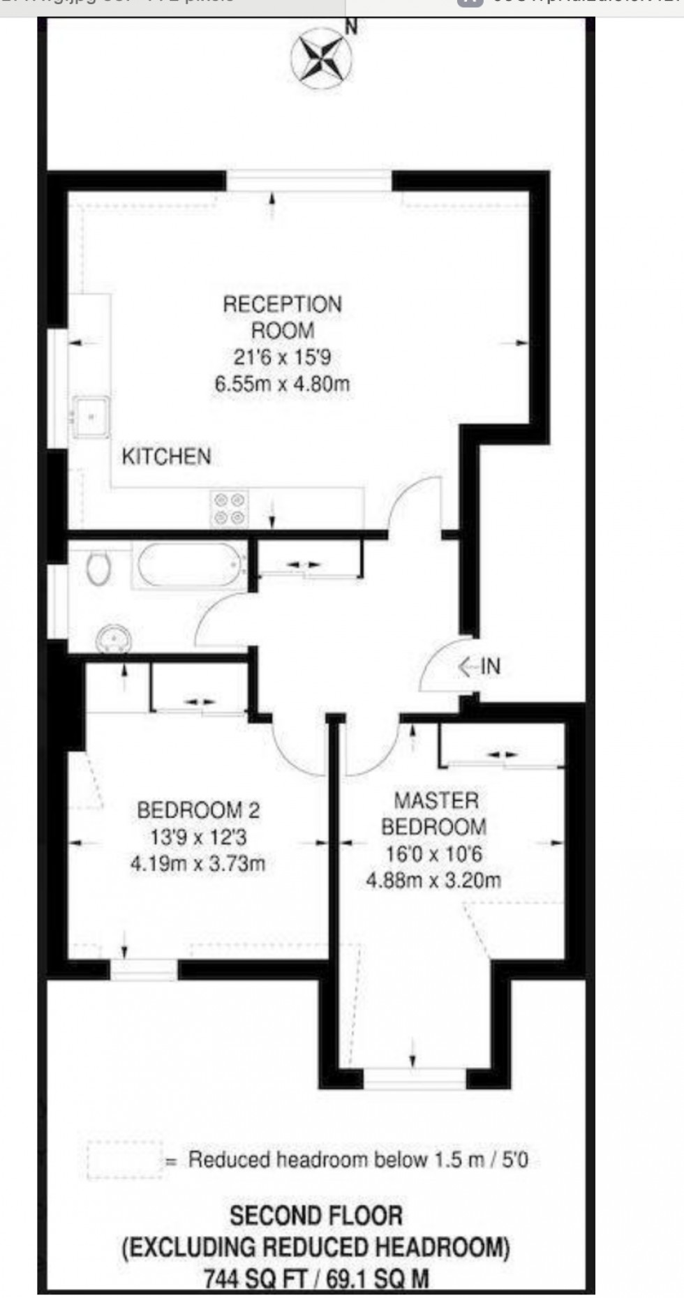 Floorplan for Middleton Road, Golders Green