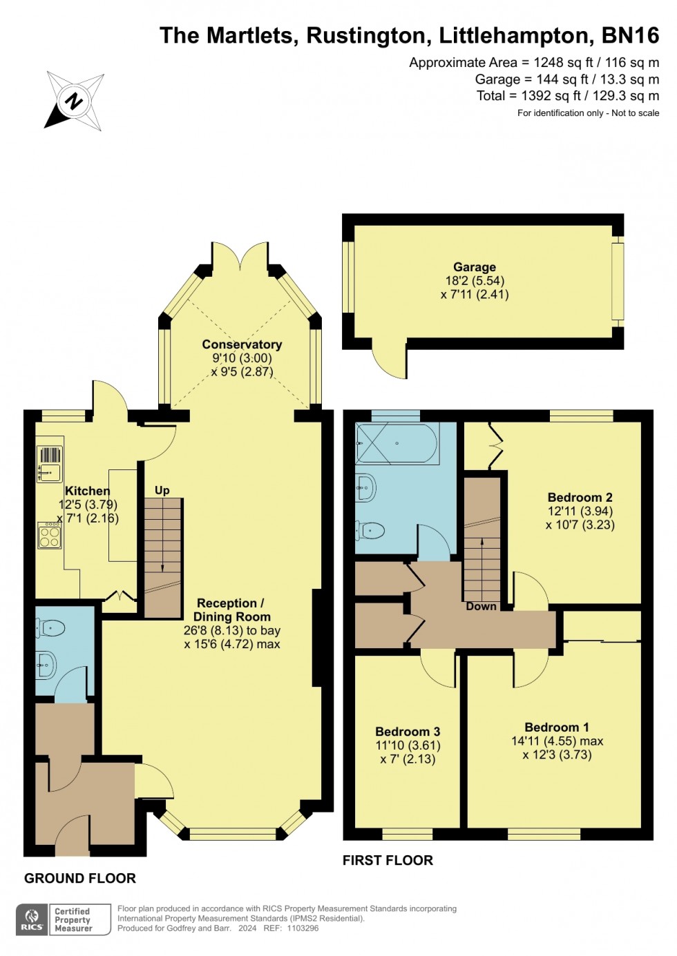 Floorplan for Rustington, Littlehampton