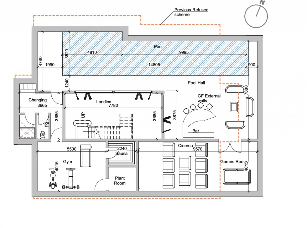 Floorplan for Newlands Avenue, Radlett