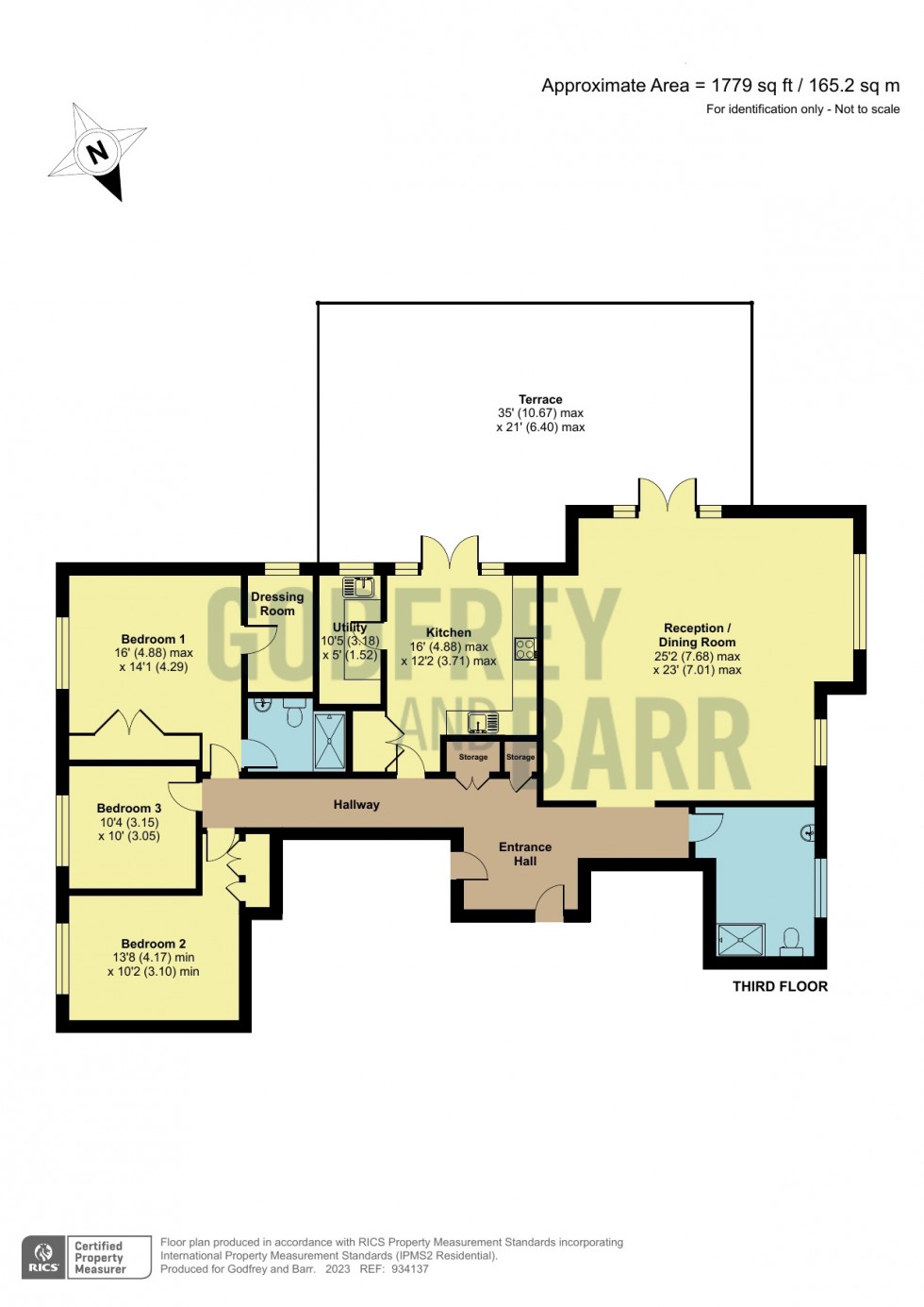 Floorplan for Holders Hill Road, Hendon