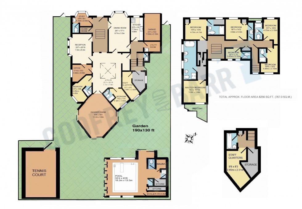 Floorplan for Windermere Avenue, Finchley